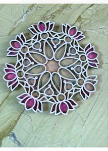Decorative Lotus Mandala rangoli sacha
