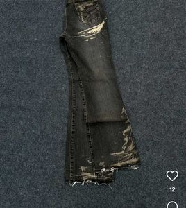 Distressed y2k Flare vintage bootcut Jeans