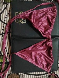 Satin Bikini Set