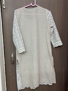 100%cotton branded chikan work suit