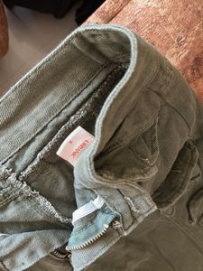 Olive Green Cargo Pants