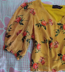 Floral Crop Top