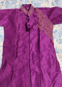 Elegant Purple Kurta Suit