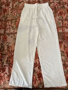 Comfortable White Palazzo Pants