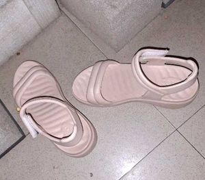 Stylish Beige Platform Sandals