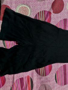 Sleek Black Halter Neck Jumpsuit