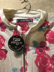 all seasons floral ladies jacket