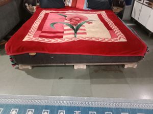 Floral Red Blanket