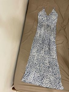 summer floral slip maxi dress (brand new)