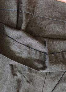 Dark Grey Pleated Skirt