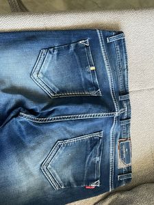 Men's Blue Wash Denim Jeans