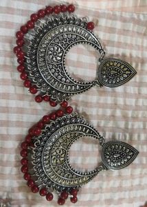 Beautiful Pack Of 2 oxidised earrings
