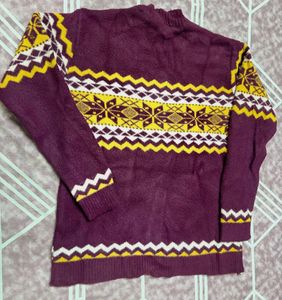 Cozy Fair Isle Knit Sweater
