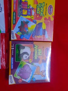 Kids Puzzles and stationery with full kit.