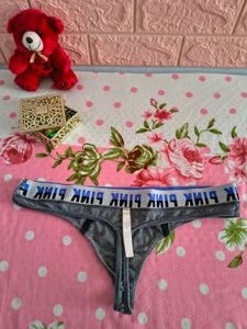Combo: 2 VS PINK Thongs - Maroon &amp; G