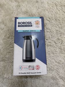 Borosil Teapot 1000ml Stainless Steel