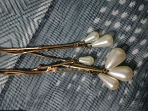 COMBO OF 2 EARRINGS -COPPER AND SILVER