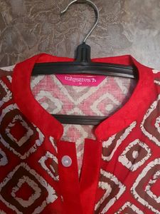 Pure Cotton Long Kurti