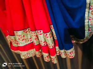 Woman Nd Girl R+N Saree..