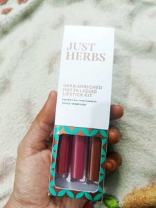 Just Herbs Lipsticks + Free Revitalift Serum