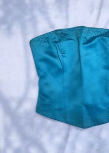Stunning Teal Corset Top