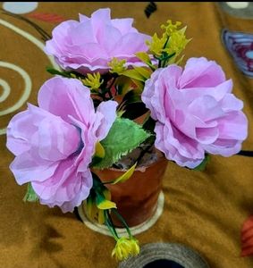 pink🌹 Rose Flower &amp; Pot