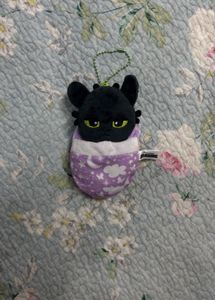 Toothless Dragon Original Plush Keychain