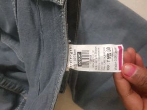 Stylish bootcut Grey Jeans