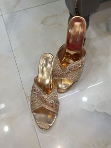 Heavy Work Golden Heels