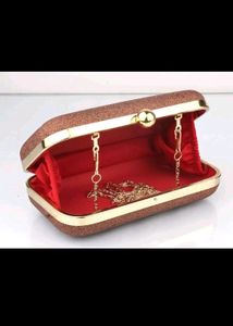 Maroon clutch