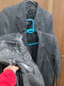 Unisex Grey  Blazer