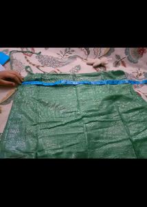 Heavy blouse and shimmer peticot set in L size