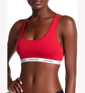 Calvin Klein Red Sports Bra panty set