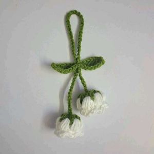 Handmade Crochet Fruit &amp; Flower Bookmarks(1p)