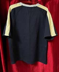 Trendy navy blue oversized T-shirt 💙