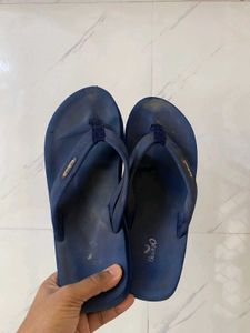 Blue Flip Flops