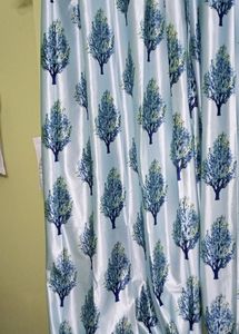 Cortina Turquoise Blue Set Curtain New With Tag