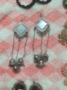 Assorted Ethnic Earrings Collection(12 pairs of ea