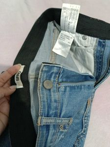 Light Wash Denim Jeans