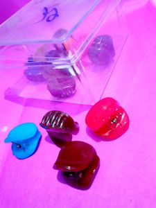 Mini Hair Claw Clips - Set of 12