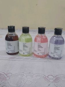 Brillare Body Wash Set of 4
