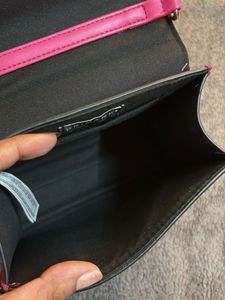 brand new Barbie pink bag with crossbody strap