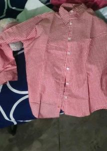 Red Gingham Overshirt