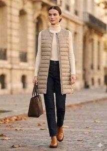 Stylish Padded Gilet Vest