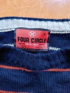 Men Sweaters Four Circle L Size
