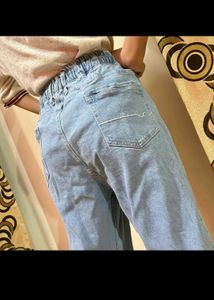 Denim Straight Fit Jeans ...