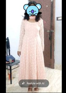 Pink Chikankari Kurta Set with Dupatta