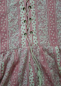 Pink Floral Print Kurta