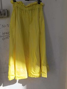 Vibrant Yellow Ethnic Skirt
