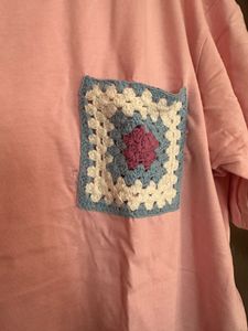 Max Crop Pink Tshirt